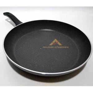 Ezme Alüminyum Granit Döküm Kızartma Tavası 30cm