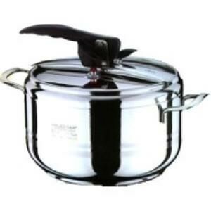 Garantili 3 Kat Kapsül Taban 5 Litre Düdüklü Tencere Çift Güvenlikli CE TüV Sertifikalı