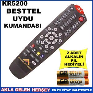 BESTTEL UYDU CİHAZI Receiver KUMANDASI KR5200