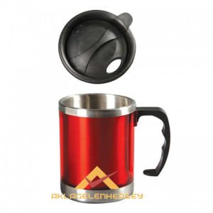 ÇELİK İÇ YÜZEY TERMOS BARDAK SEYAHAT KUPASI 10A