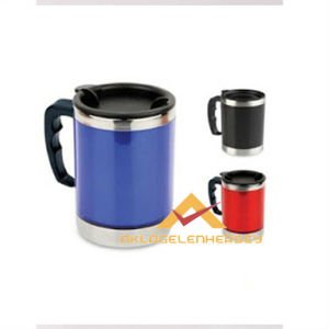 ÇELİK İÇ YÜZEY TERMOS BARDAK SEYAHAT KUPASI 10A