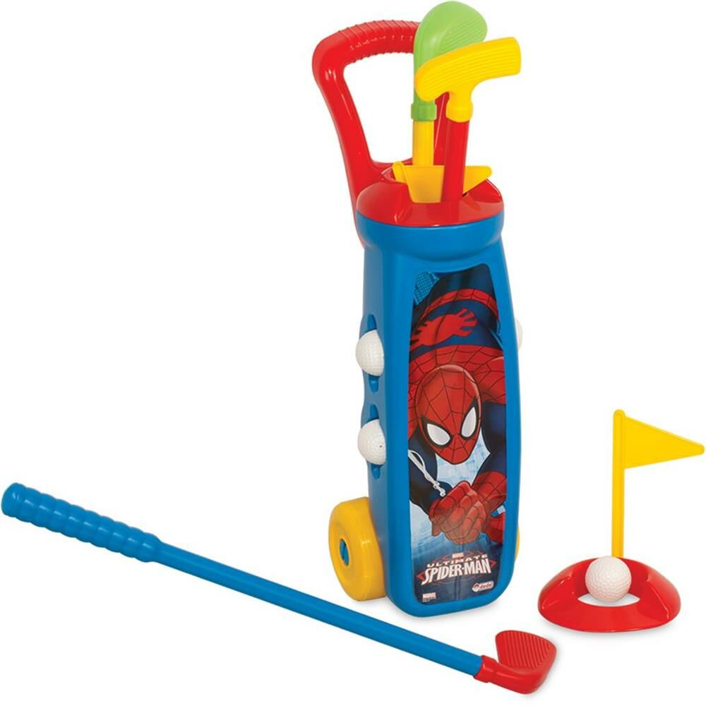 Oyuncak Spiderman Golf Arabası Seti