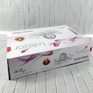 Lalezar Lzr-520Tek Katlı Tabaklık Metal Tabaklık 38x32x12 Cm