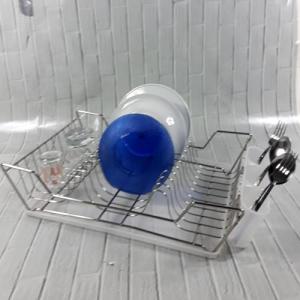 Lalezar Lzr-520Tek Katlı Tabaklık Metal Tabaklık 38x32x12 Cm