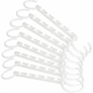 8'li Dolap İçi Düzenleyici Pratik Giysi Askı Organizeri Askılık Çoklu Kıyafet Elbise Askısı