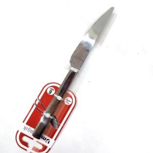 UMUT KAŞIK Paslanmaz Çelik Modern ve Sade Tasarımı ile 3 lü Tatlı Bıçağı