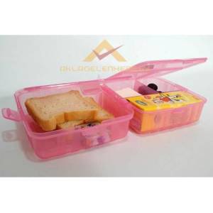 Çok Fonksiyonlu Beslenme Kabı Pratik Beslenme Kutusu Pembe