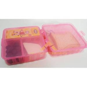 Çok Fonksiyonlu Beslenme Kabı Pratik Beslenme Kutusu Pembe