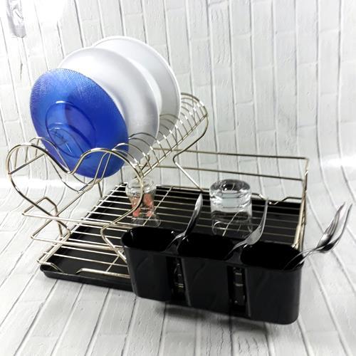 Lalezar Lzr-519 Kalpli 2 Katlı Tabaklık Altın Sarısı Tabaklık