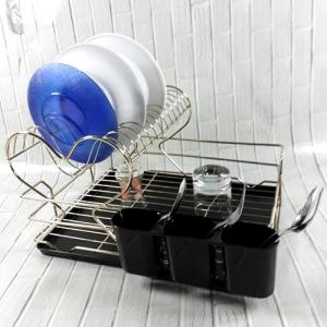 Lalezar Lzr-519 Kalpli 2 Katlı Tabaklık Altın Sarısı Tabaklık