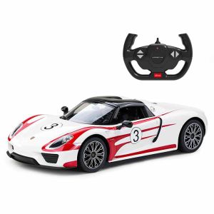1:14 Uzaktan Kumandalı Porsche 918 Spyder Weissach Işıklı Araba 32 cm.