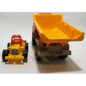 Ford Kargo Damperli Kamyon İle Kepçe 2'li Oyuncak Seti