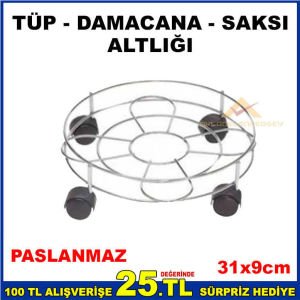 ASLANMAZ TÜP, DAMACANA ve SAKSI TAŞIMA ALTLIĞI