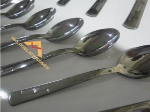 Ücretsiz Kargo 6 ADET PASLANMAZ ÇELİK ROSTRE YEMEK KAŞIK SETİ