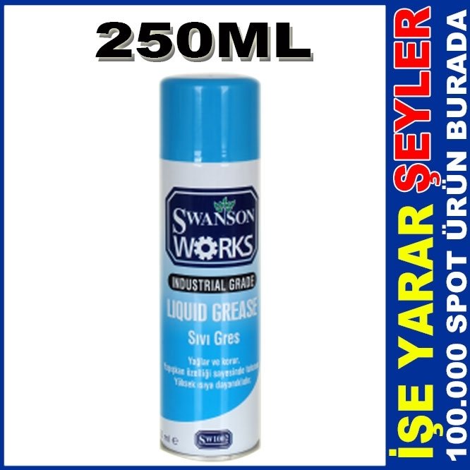 ÜCRETSİZ KARGO İLE SWANSON WORKS 250ml OTOMOTİV YAĞ SIVI GRES YAĞ