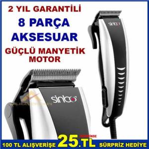 SİNBO PROFESYONEL KABLOLU SAÇ KESME MAKİNESİ