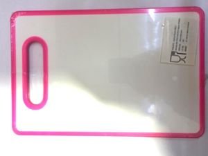 Tek Yüzü Desenli Çift Taraflı Kullanım Kesim Panosu 30cmx20cm