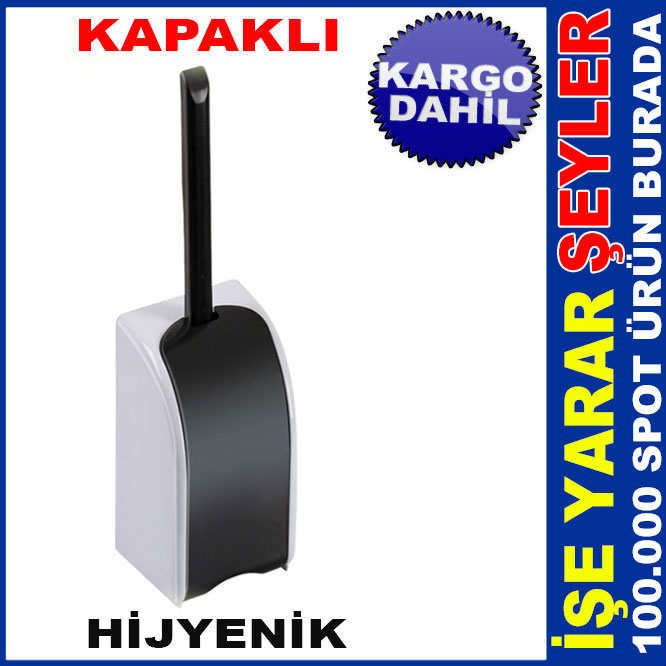 F101 FLORA KAPAKLI PRATİK KLOZET FIRÇA TAKIMI KD