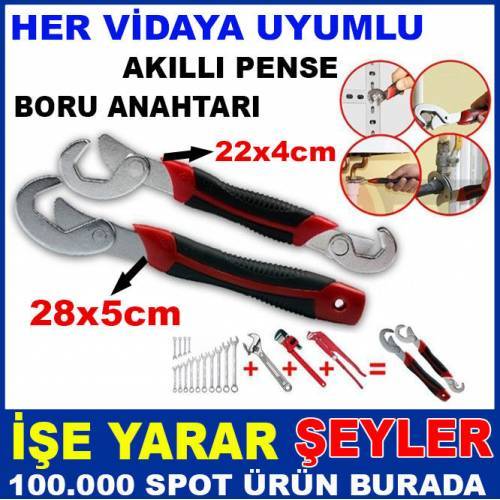 2li SET HER VİDAYA BORUYA UYAN AKILLI ANAHTAR TAKIMI 9-32mm 2adet