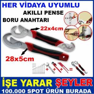 2li SET HER VİDAYA BORUYA UYAN AKILLI ANAHTAR TAKIMI 9-32mm 2adet
