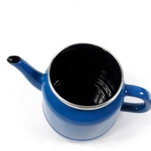 Verda tiryaki nostaljik emaye çaydanlik takımı buyuk boy set, 4 renk seçenekli