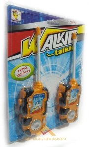 WALKİE TALKİES OYUNCAK TELSİZ 100 METRE MESAFELİ