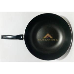 İç Ve Dış Yüzeyi Teflon Kaplama 32cm Wok Tava