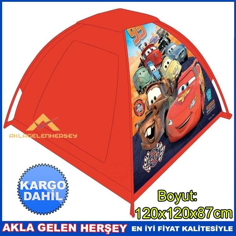 ORJİNAL LİSANSLI ARABALAR ÇOCUK OYUN ÇADIRI KD
