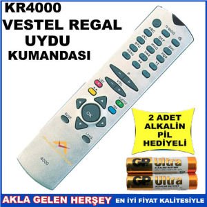 REGAL UYDU CİHAZI Receiver KUMANDASI KR4000