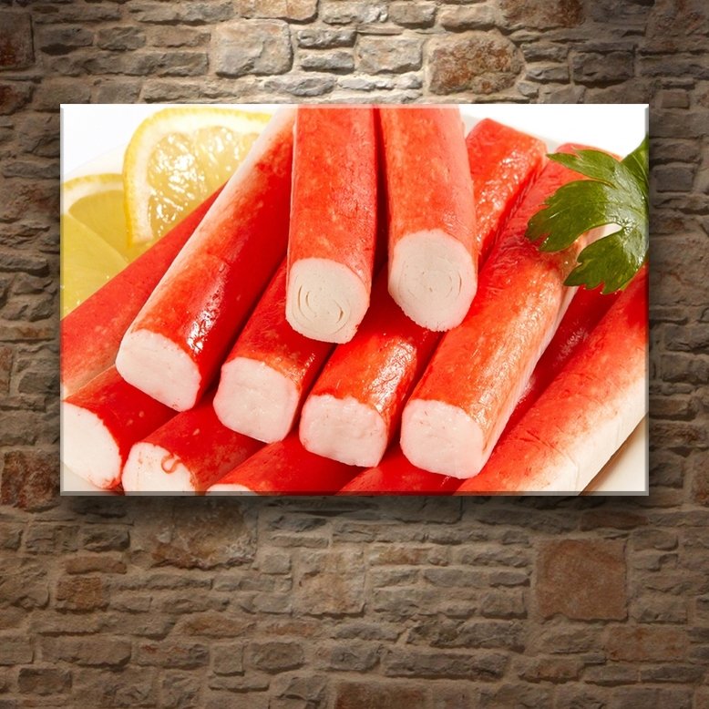 YENGEÇ KROKETLERİ 7 değişen ölçü ORİJİNAL KANVAS TABLO