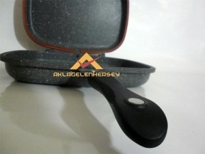 Ücretsiz Kargo AKSU EXTRA GRANİT DÖKÜM İKİZ BALIK TAVASI 32cm