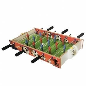 Büyük Boy Ahşap Masaüstü Langırt Masa Maçı Oyunu 57x69x11cm 6 Kollu