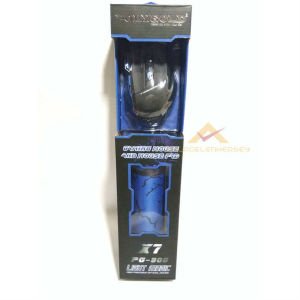 X7 GAMING MOUSE IŞIKLI OYUNCU MOUSE + MOUSEPAD