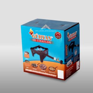 Küçük,Büyük Tüple Çalışan Yüksek Ateşli Seyyar Ocak Har Ateşli Volkan Ocak 22x22x13cm Ocak Set