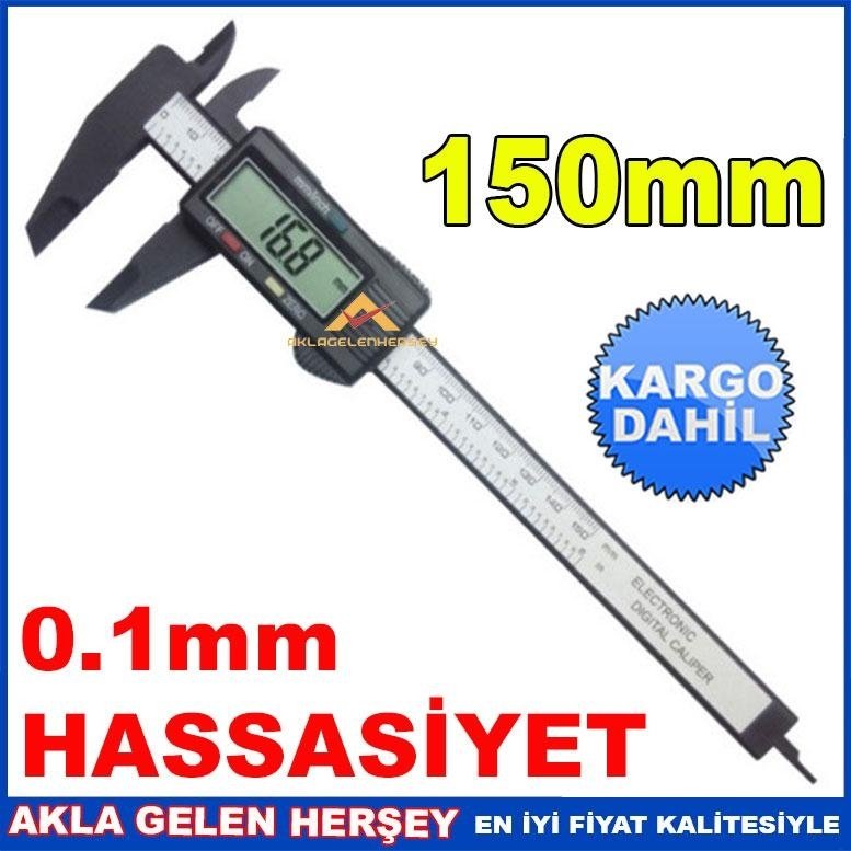 KARBON FİBER LCD EKRAN ELEKTRONİK DİGİTAL KUMPAS