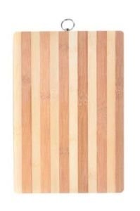 Sudan Etkilenmeyen Ahşap Bambu Kesme Doğrama Tahtası 18x28x1.4 Cm