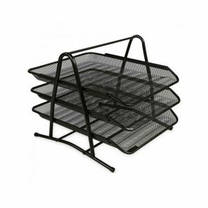 MANE Metal Evrak Rafı 3'lü Dayanıklı Evrak  Düzenleme Yardımcısı