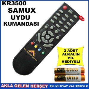 SAMUX UYDU CİHAZI Receiver KUMANDASI KR3500