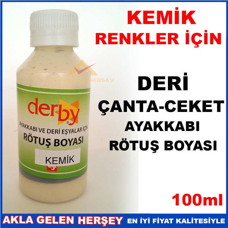 KEMİK RENK DERİ ÇANTACEKET AYAKKABI RÖTUŞ BOYASI -2