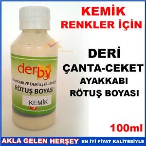 KEMİK RENK DERİ ÇANTACEKET AYAKKABI RÖTUŞ BOYASI -2