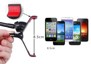 Akrobat Telefon Tutucu Oynar Başlıklı (SİYAH) (KUTULU)