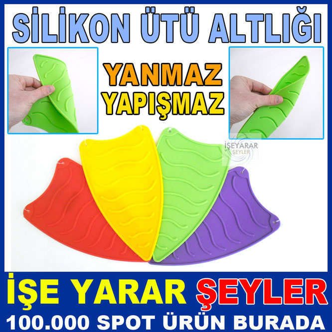 SİLİKON ÜTÜ ALTLIĞI YÜKSEK ISIYA DAYANIR,YANMAZ