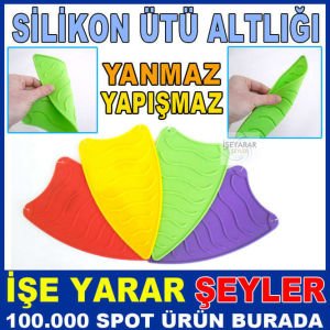 SİLİKON ÜTÜ ALTLIĞI YÜKSEK ISIYA DAYANIR,YANMAZ