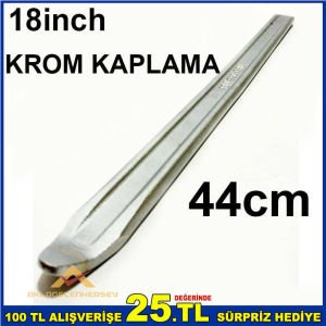 18inch KROM KAPLAMA 44cm OTOMOBİL LEVYESİ