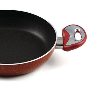 Seramik Dış Yüzey 24cm Taç Granit Yumurta Sahan -  Eşit Isı Dağılımı 1. Kalite Granit Yumurta Tavası