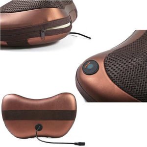 Araç Oto Çift Amaçlı Evde,Arabada Kullanımlı Çakmaklık Girişli Masaj Aleti Şarjlı Naylon Elastik