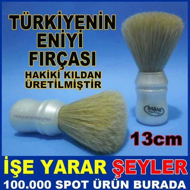 BÜYÜK BOY BAŞAK MARKA SÜPER SAKAL TIRAŞ FIRÇASI