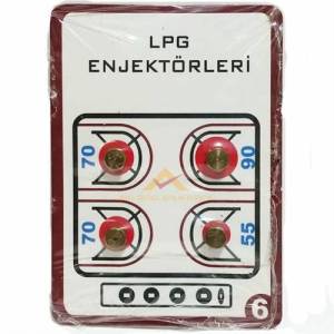 Doğalgazlı ocağı tüpgazlı ocağa çevirmek için pirinç metal 4 adet LPG dönüşüm enjektör memesi TÜPGAZ