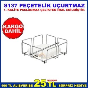 S137 PEÇETELİK UÇURTMAZ 1.SINIF PASLANMAZ ÇELİK
