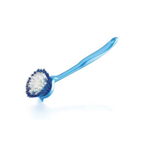 Lüks Lavabo Bulaşık Fırçası Zambak Plastik Dayanıklı Kullanışlı